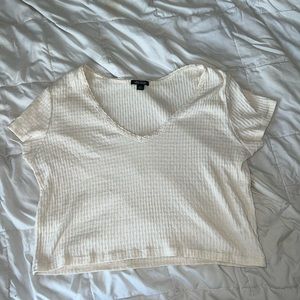 Wild Fable White Lace Tee